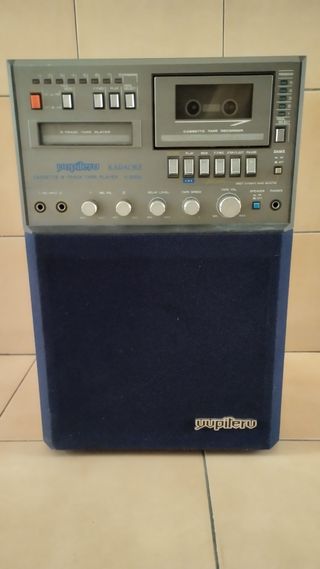 karaoke VintageYupiteru C500U - cassette 8 pistas