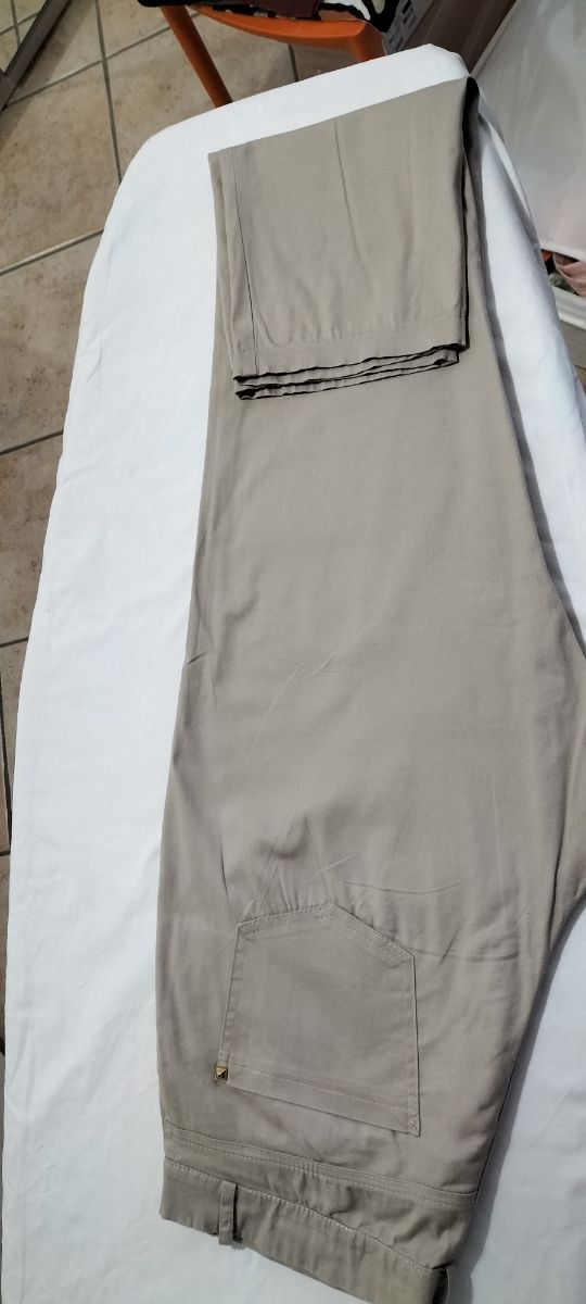 pantaloni cotone Made in Italy