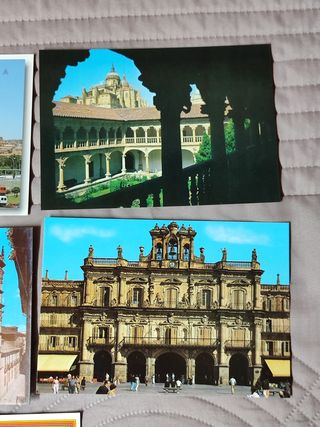 SALAMANCA. Lote 8 postales antiguas, nuevas.