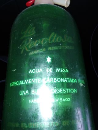 SIFÓN ANTIGUO LA REVOLTOSA