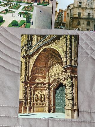 LEÓN. Lote 5 postales antiguas, nuevas.