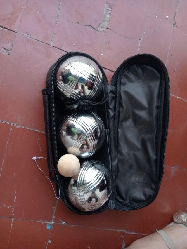 bolas de petanca