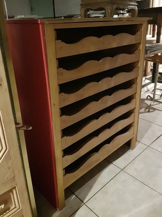 Módulo con 7 CAJONES de MADERA 95×50×121cm