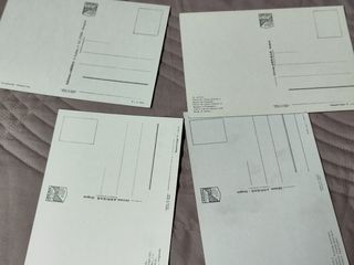 ÁVILA. Lote 4 postales antiguas, nuevas.