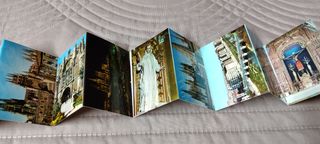 BURGOS. Mini Libro 20 postales, tipo acordeón.