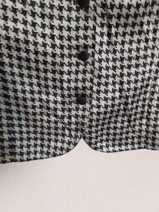 Blusa quadros vichy T50 Tallas grandes