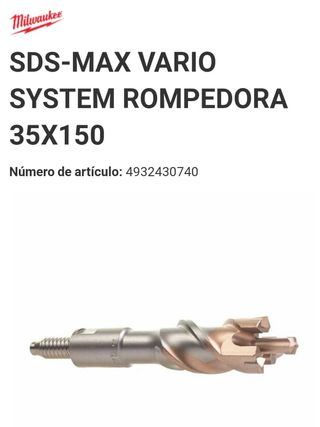 Broca rompedora Miwankee