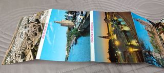 SEVILLA. Libro 10 postales tipo acordeón