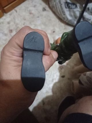 Antigua figura militar( sellado por artesano)