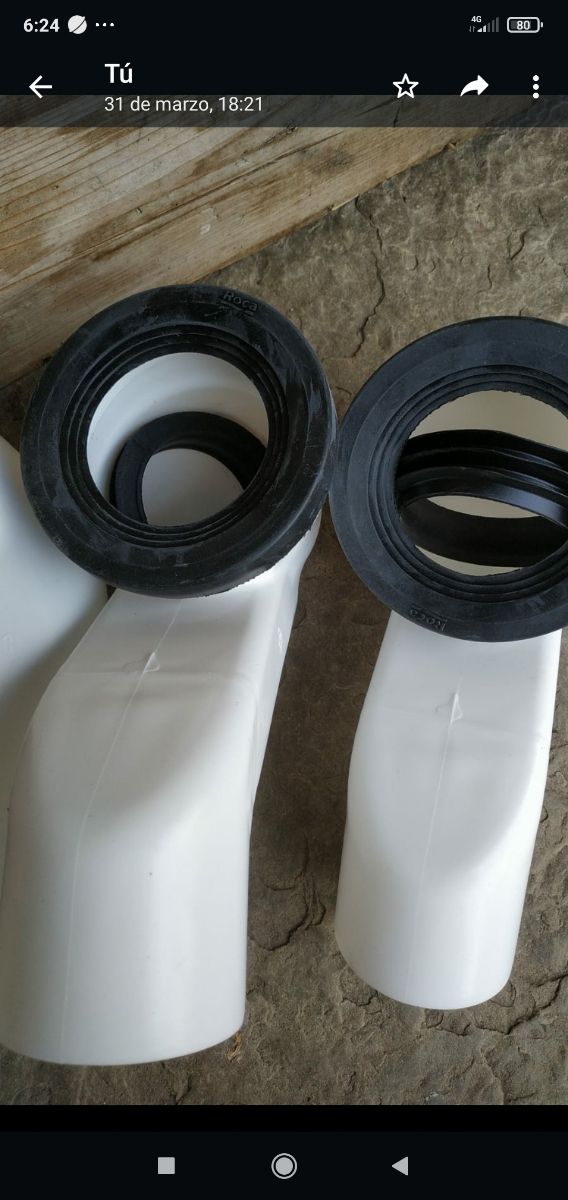 Codos de inodoro roca