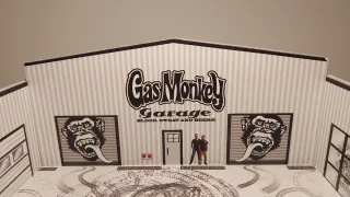 diorama gas monkey