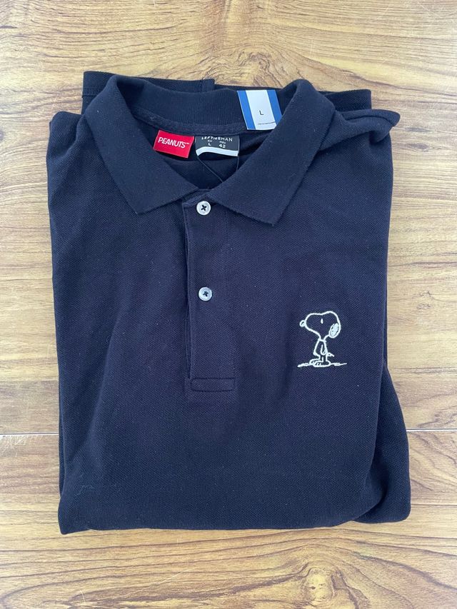 Polo negro XL