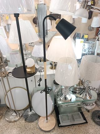 Lámpara pie baja