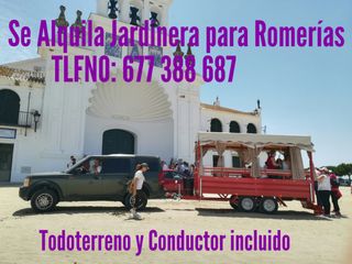 Alquiler batea Manolito para romerias 