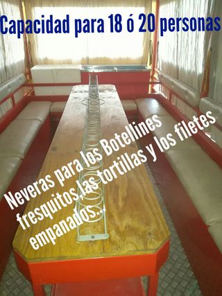 Alquiler batea Manolito para romerias 
