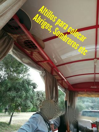 Alquiler batea Manolito para romerias 