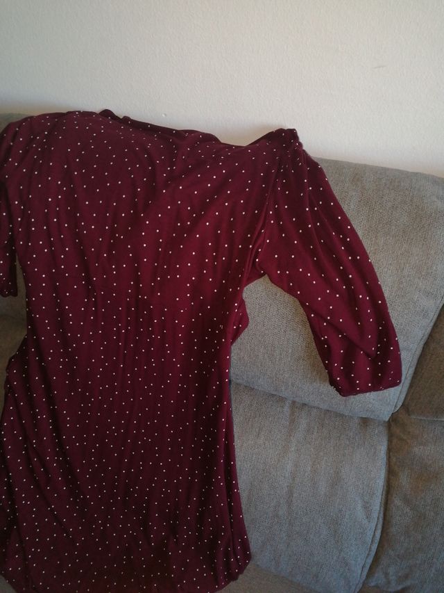 vestido lactancia /premamá XL