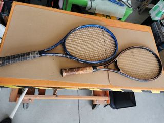 COPPIA Racchette da tennis vintage
