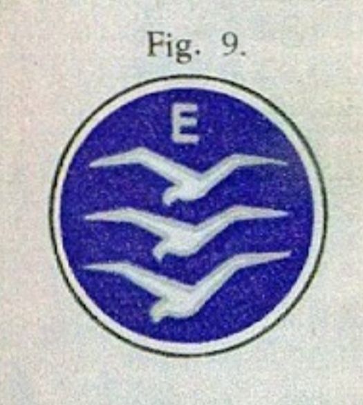 distintivo título C vuelo sin motor ejér.del aire