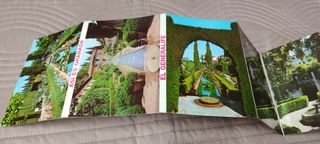 GRANADA. Libro 10 postales tipo acordeón.