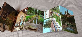 GRANADA. Libro 10 postales tipo acordeón.