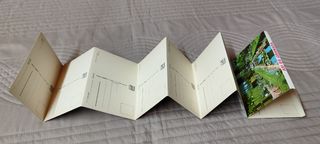 GRANADA. Libro 10 postales tipo acordeón.