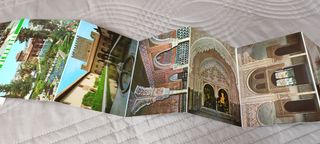 GRANADA. Libro 10 postales tipo acordeón.