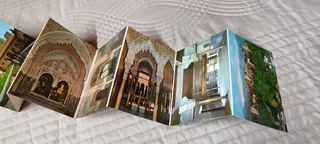 GRANADA. Libro 10 postales tipo acordeón.