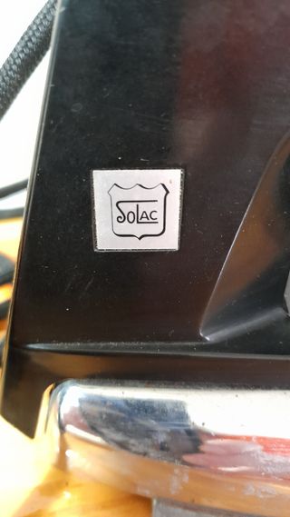 Plancha ropa antigua Solac.