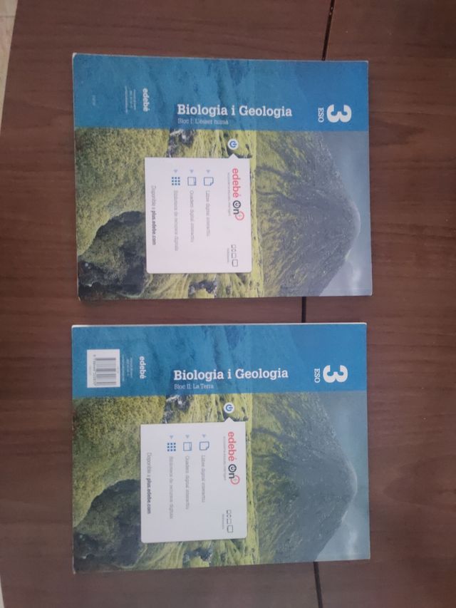 Libros de Biología y Geología 3ESO