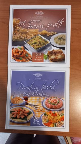 Due libri cucina per Bimby Vorwerk