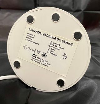 Lampada Alogena da tavolo Giugiaro Design vintage