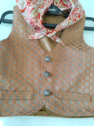 traje regional de niño
