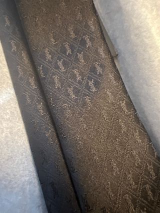 Corbata fina Saint Laurent