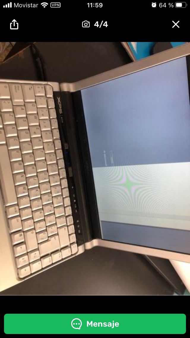Portátil Dell XPS M1330 para reparar