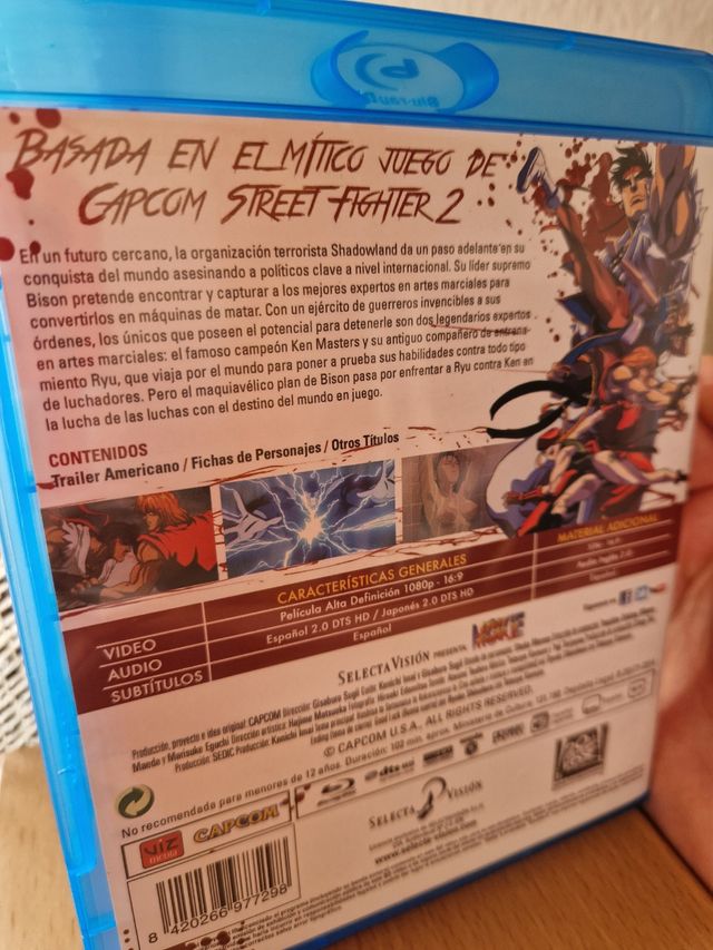 STREET FIGHTER 2 BLU-RAY 
