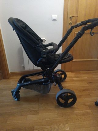 carrito con cuco, maxi cosi y silla