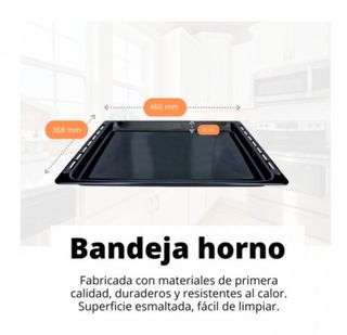 Bandeja Horno TEKA 368x460mm
