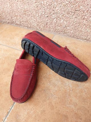 Zapatos de ante