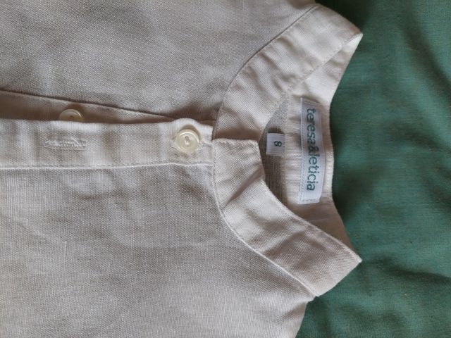 Conjunto paje ceremonia