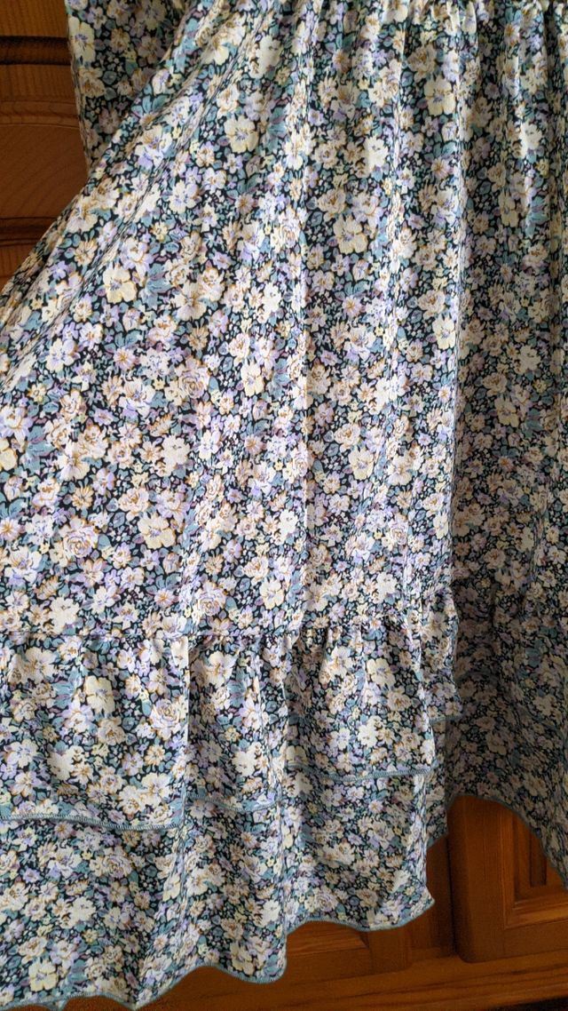 vestido estampado floral S