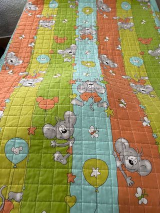 Pack de dos colchas infantiles cama 90 cm