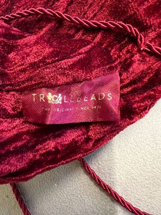 2 Sacchetti Portabracciali Trollbeads in velluto