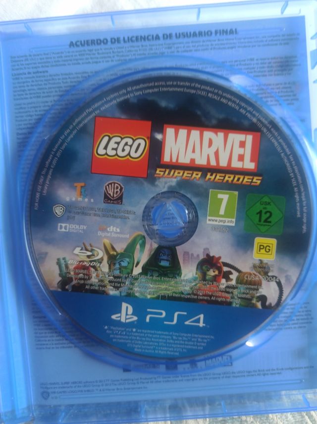 Lego Marvel Súper Héroes PS4