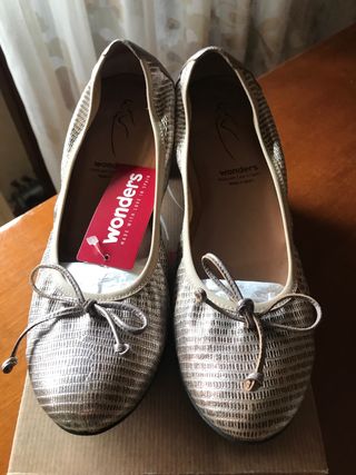 Wonders flex décolleté argento n. 39