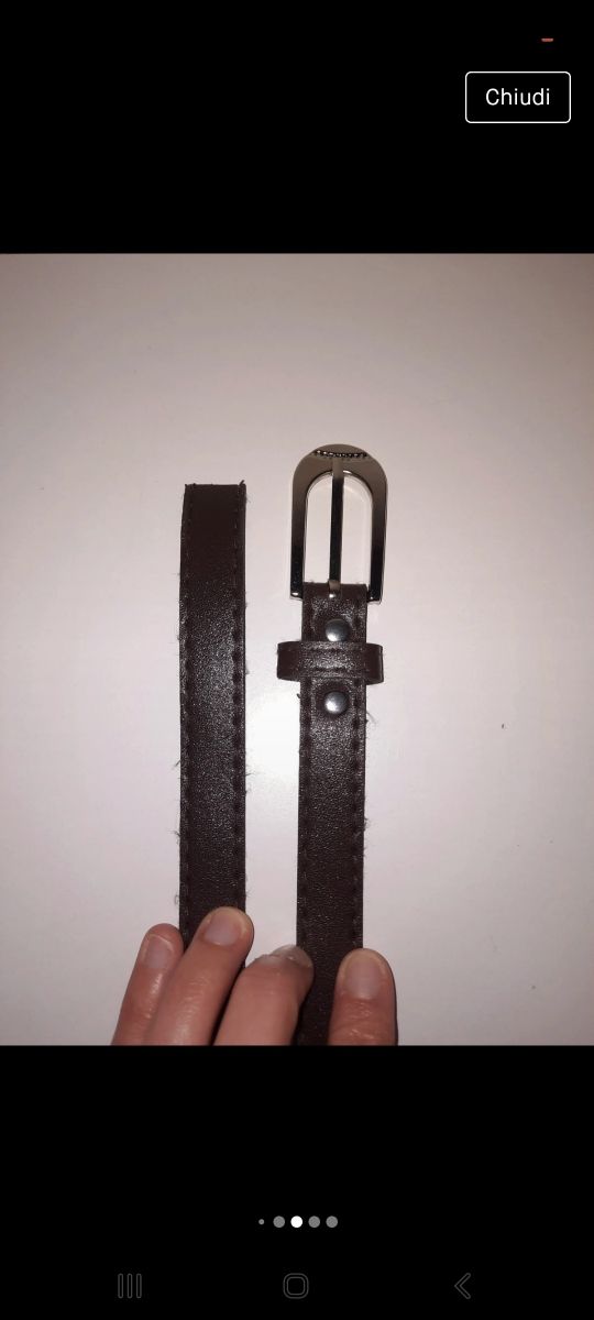 Cinta  marrone bambina/bambino come nuova