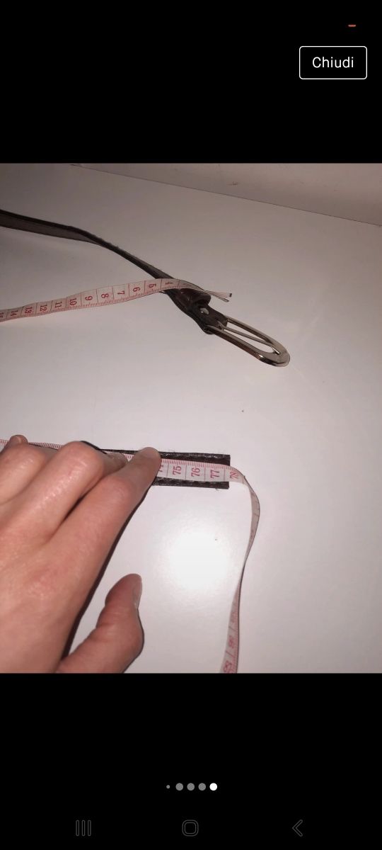 Cinta  marrone bambina/bambino come nuova