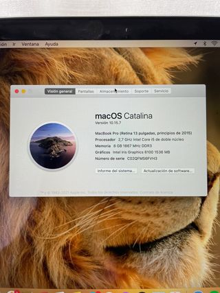 MacBook Pro (Retina 13 pulgadas , 2015)