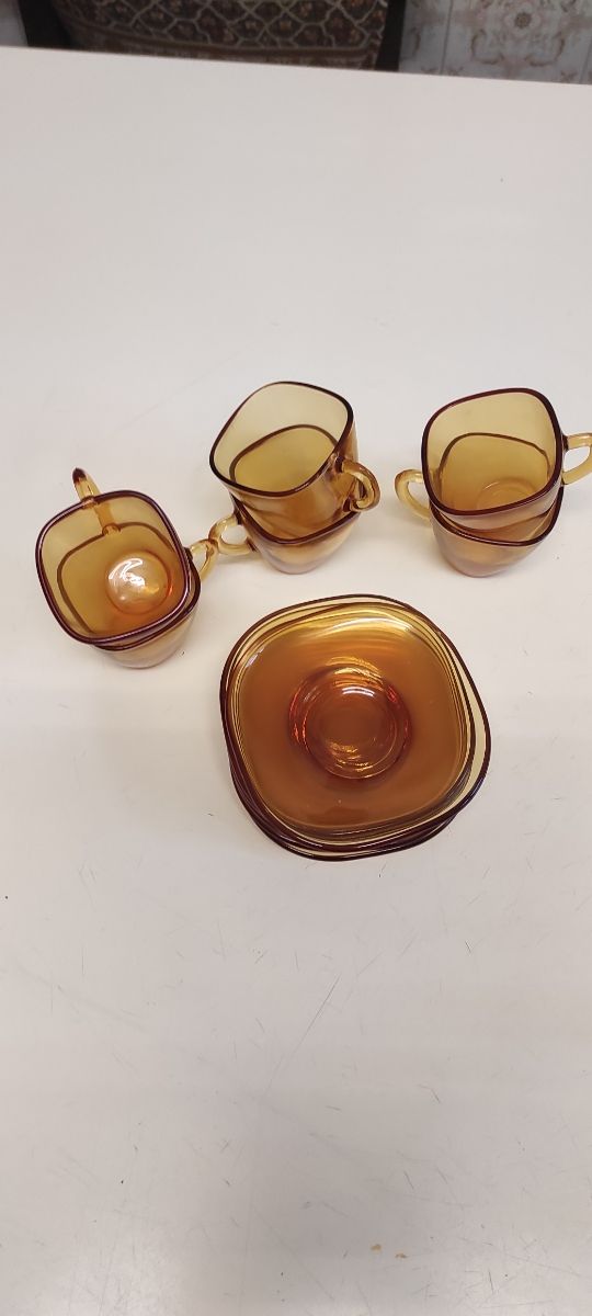 Juego de seis tazas de café Duralex