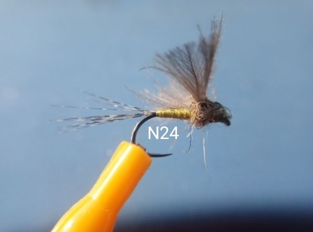 Moscas secas, ninfas y perdigones